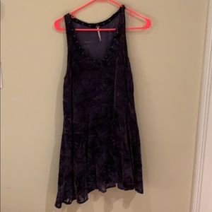 Free People velvet details dress